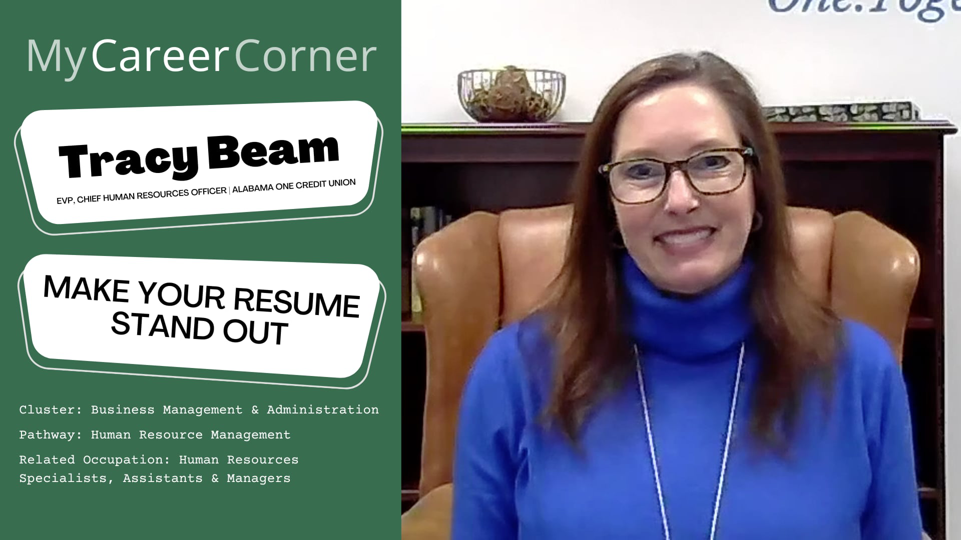 Make Your Resume Stand Out with Tracy Beam